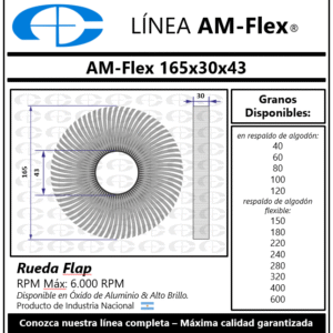 AM FLEX 165x30x43 Gr. 320